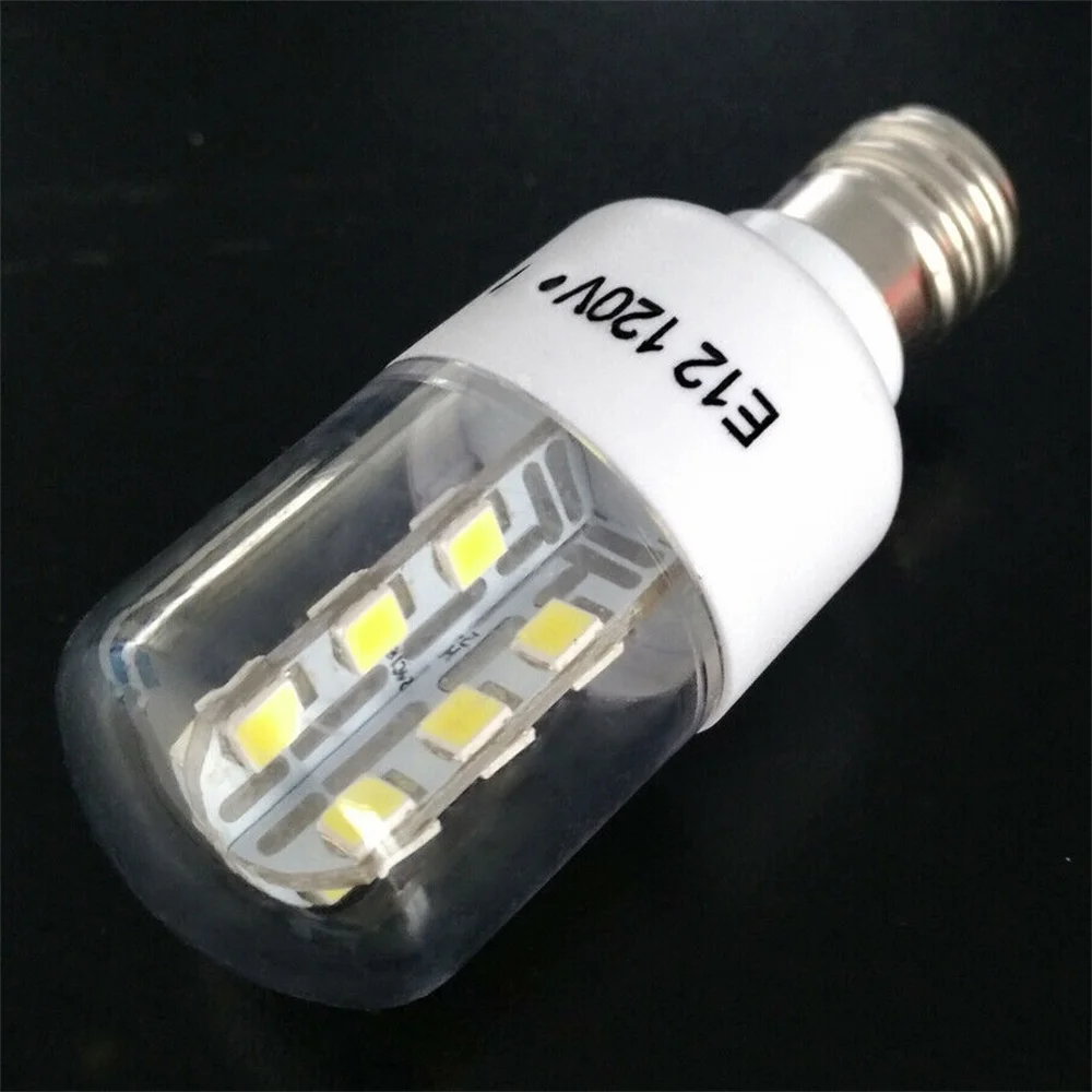 E14 E12 3W LED 전자 레인지 전구 크리스탈 램프 SMD2835 냉동고 차가운 따뜻한 흰색 AC 110V 220V 램프 홈 조명