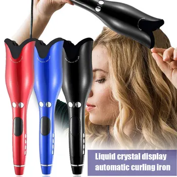 

LCD Display Automatic Infrared Hair Curler Ceramic Rotary Curling Iron Hair Styling Tool LDO99