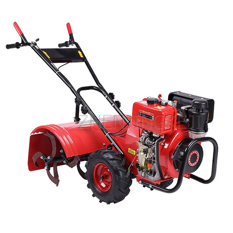 Multifunction Gasoline Rotary Tiller Small Home Orchard Vegetable Field Garden Ditching Weeding Micro Tillage Machine Cultivator |