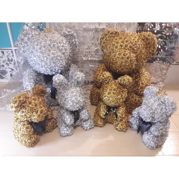 

Bear of Rose Golden luxe XL 65 cm