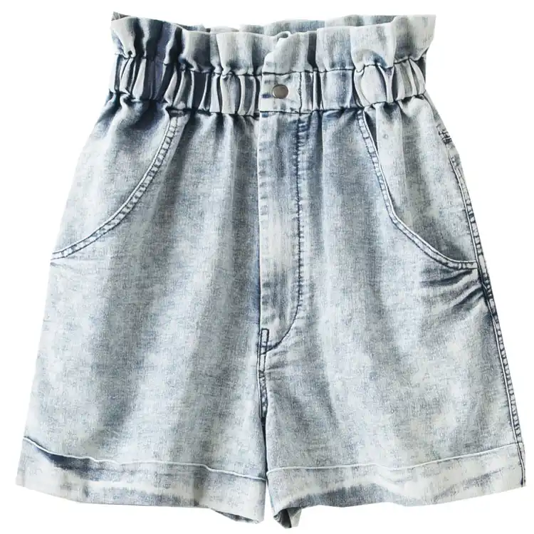 baggy denim shorts ladies