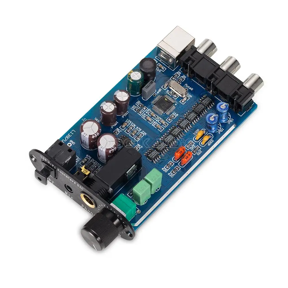 Douk аудио мини USB Hi Fi звуковая карта DAC TDA1387 декодер усилитель для наушников