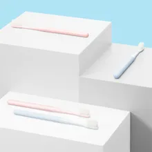 Новая портативная зубная щетка для путешествий, экологически чистая мягкая щетина, ручка, ручная отбеливание, Очищающий Инструмент для ухода за полостью рта