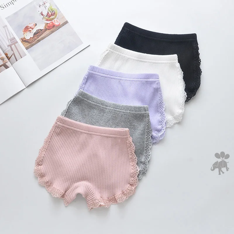 Baby Girls Kids Child Cotton Lace Underwear Bottom Training Pants Diapers Cover 