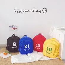 

Anti Lost Kindergarten Children Schoolbags 3-5 Years Old All-match Boys Girls Korean Backpack Light Printed Letter Backpack