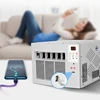 Mobile Small Air Conditioner Refrigerator mini air conditioner mosquito net desktop mini refrigerator pet cooling 3