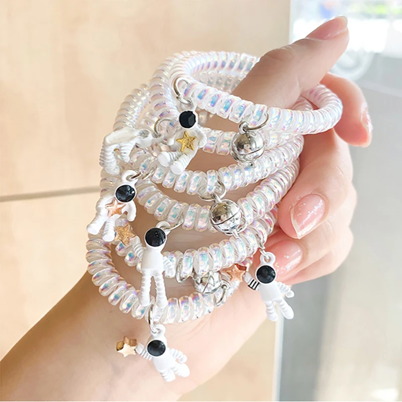 Anillo de pelo de resina para niña, pulseras pareja de astronautas, imán de succión, pulseras bonitas de novia, accesorios de joyería, regalos, 2021| Pulseras de amuleto| - AliExpress