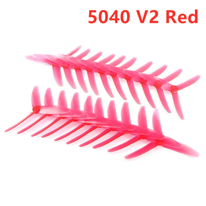 10 пар пропеллеров GEPRC 5040 V2 / 3042 5 дюймов/3x4 2 дюйма CW CCW 3 лезвия для модели