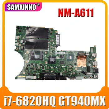 

NM-A611 for Lenovo Thinkpad T460P Notebook Motherboard CPU i7 6820HQ GPU GT940M FRU 01YR836 01YR838 01YR841 01YR843