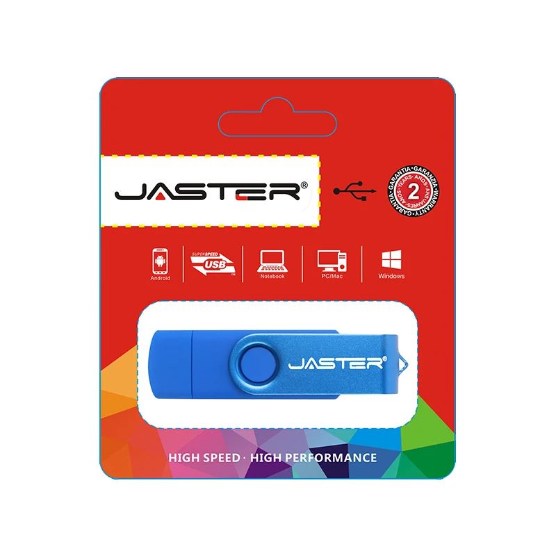 JASTER Nuiflash OTG 2 0 USB флэш накопитель 128 ГБ флеш 64 32 16 внешний двойное использование