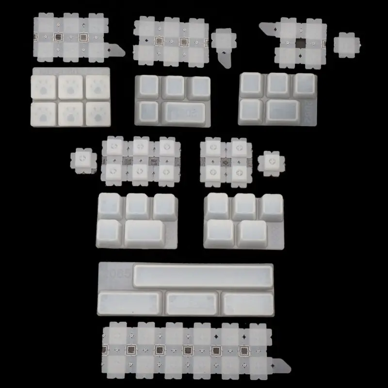 

Mechanical Gaming Keyboard Mold Computer PC Gamer Pet Paw keycaps Silicone Molds Epoxy Resin