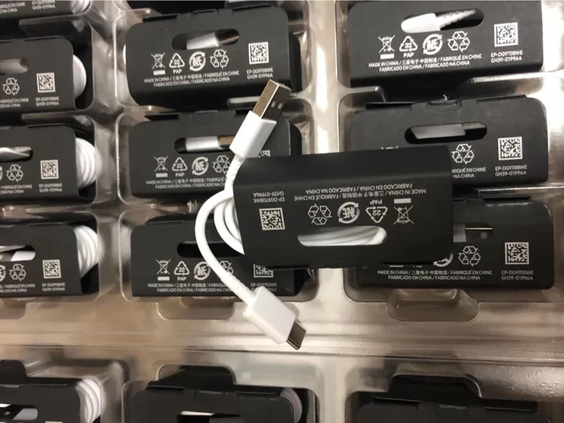 100 шт./лот подлинное качество usb type C кабель 1,2 м 2A кабель для быстрой зарядки USB кабель для передачи данных для samsung S8 S9 S10 Plus