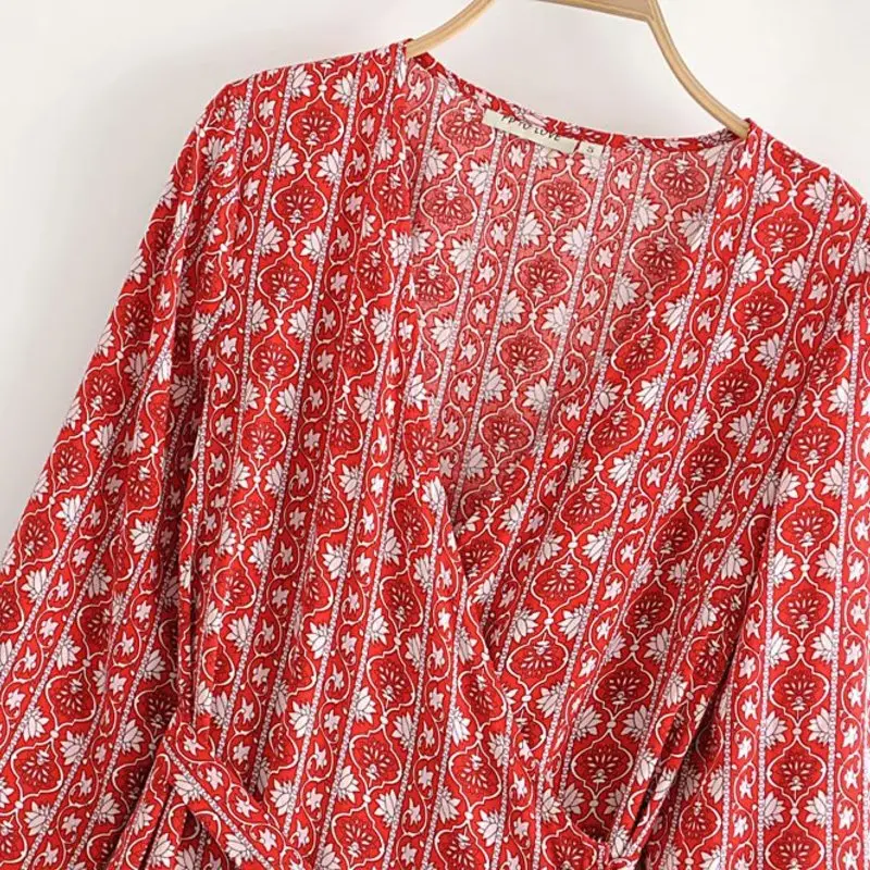 LJ40-60235 Евро-американские модные платья с геометрическим принтом