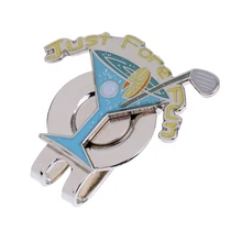 1 шт. зажим для шляпы для гольфа шариковый маркер колпачок зажим подарок для гольфа прочный