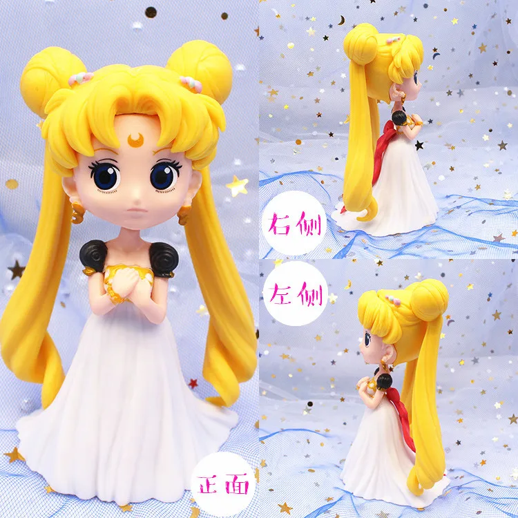Cute Pretty Girl Warrior Cake Decorations And Ornaments Birthday Cake Usagi Little Princess Bakery Decoration Garage Kit