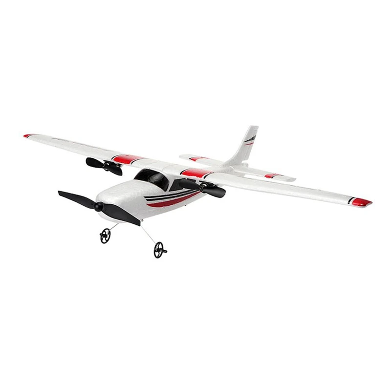 RC игрушки самолеты Cessna 182 FX801 310 мм размах крыльев дистанционное управление DIY летательный аппарат с фиксированным крылом самолет для начинающих Встроенный аккумулятор