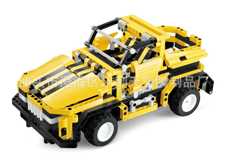 

Building Blocks Remote Control Car Off-road Robot Charging Wireless Remote Controlled Blocks Car Large Tide 8003 Science Early E