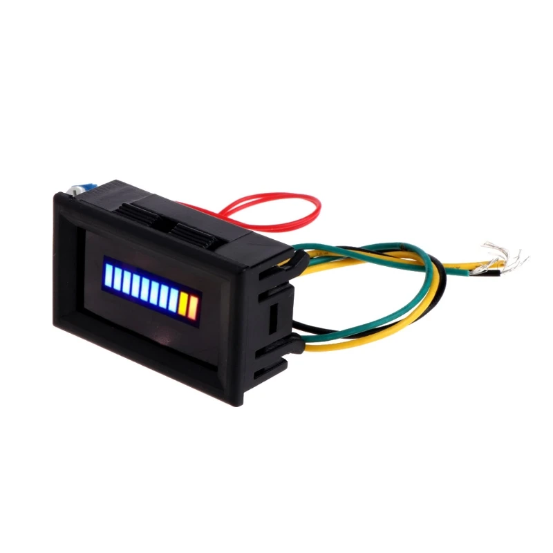 

12V Universal Motorcycle Car Oil scale meter LED Oil Fuel level Gauge Indicator