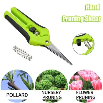 

1pc Hydroponic Pruning Shears Gardening Shearing Pruning Hand Pruner Functional Straight Cutter Grape Fruit Pruner Garden Tools