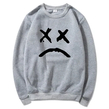 

New Hip Hop Cry Lil Peep Hoodies With Hat For Men Women Unisex Fleece Sweatshirt Plus Size Spring Autumn Winter Streetwear