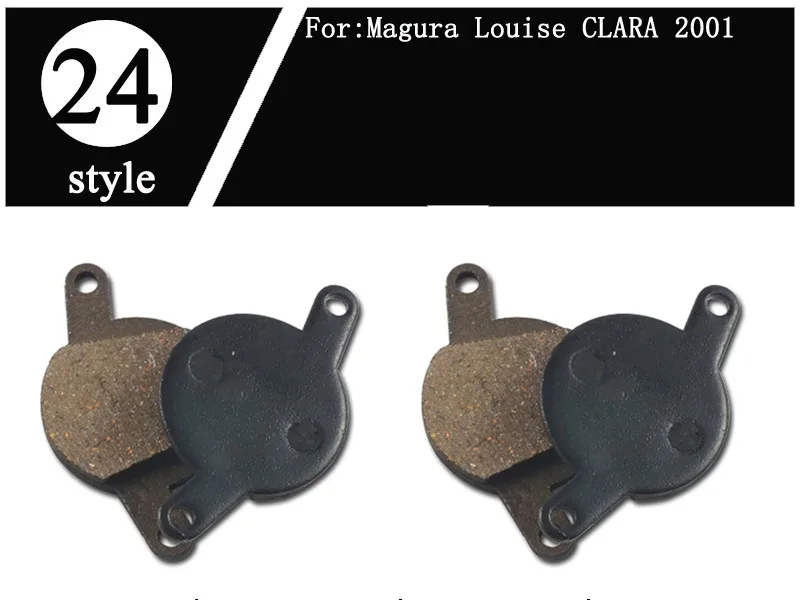2 pair Resin MTB Mountain bicycle bike disc Brake pads for Magura Julie Louise CLARA 2001 MT8 MT6 MT4 MT2 Marta SL M5 M7 MT5 MT7 - Цвет: Style 24      2pair