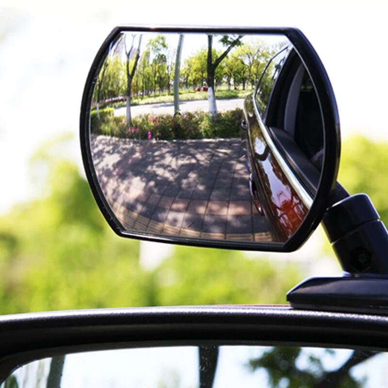 360R автомобильное прозрачное зеркало заднего вида, зеркало заднего вида для салона автомобиля, наружное зеркало, угол обзора, свободно регулируется