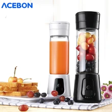 420 мл, 6 лезвий, портативный блендер, соковыжималка, миксер, электрический мини usb кухонный комбайн, соковыжималка для смузи, блендер, чашка для приготовления сока