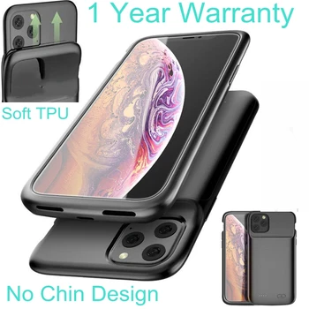 

5000mah Battery Case for iPhone 11 Power Bank Case Shock Proof External Battery Pack Charger Case for Apple iPhone 11