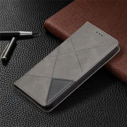 Leather Flip Wallet Case - Magnetic Closure and Card Slots for Realme Narzo 30A (D)