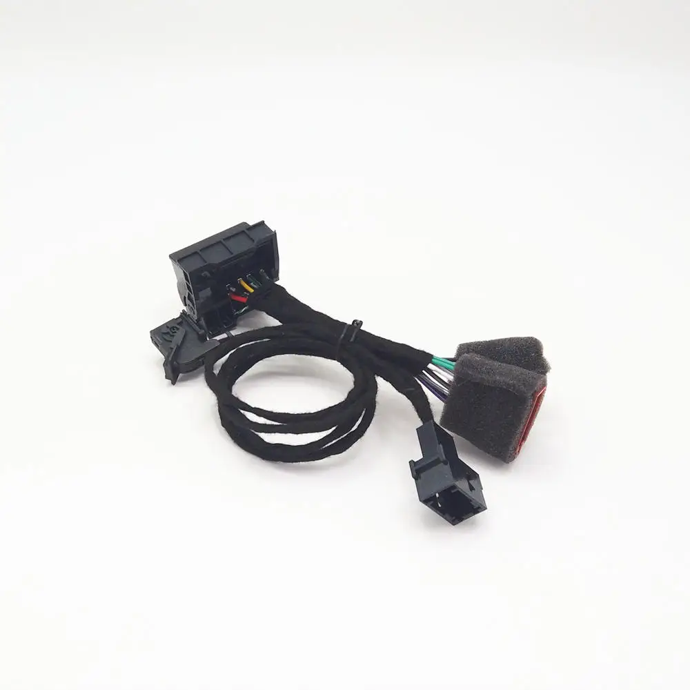 Adaptador ISO de Radio de coche, Cable de conversión extendido para  peugeot, Citroen, Audi, VW