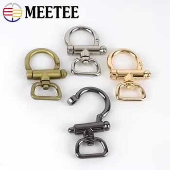

10pcs 20mm Bag Shoulder Strap Buckles for Webbing Hanger Hook DIY Keychain Dog Clasp connector Leather Hardware Accessories