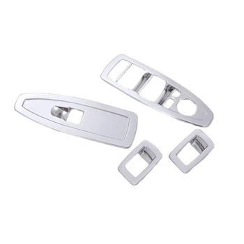 

Matte Interior Fit for BMW X1 F48 2016 - 2019 Door Handle Holder Window Lift Switch Button Control Panel Cover Trim