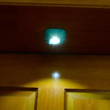 

Mini Wireless LED Sensor Night Light Lamp PIR Infrared Motion Activated Sensor Light for Wall Lamp Cabinet Stairs Kitchen Light