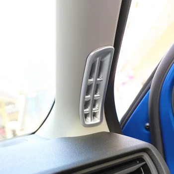 

Daefar 2 Pcs / Set Interior Chrome Front Air Condition Outlet Vent Molding Cover Cap Trim For Ford Focus 2019 2020 Accessories