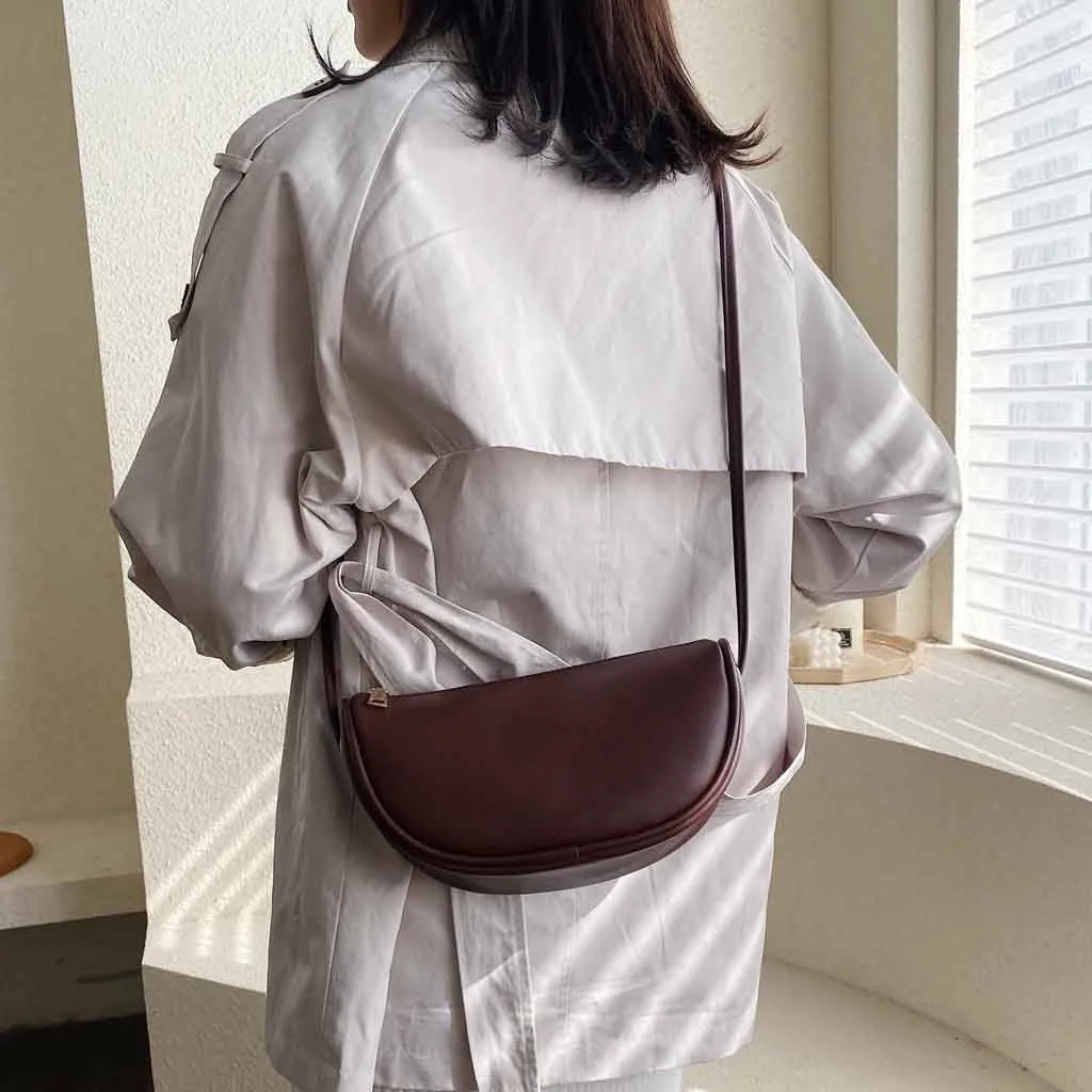 Women Simple Shoulder Messenger Package New Small Bag Retro Wild Phone Bag Small Bags for Women Messenger Bags Leather