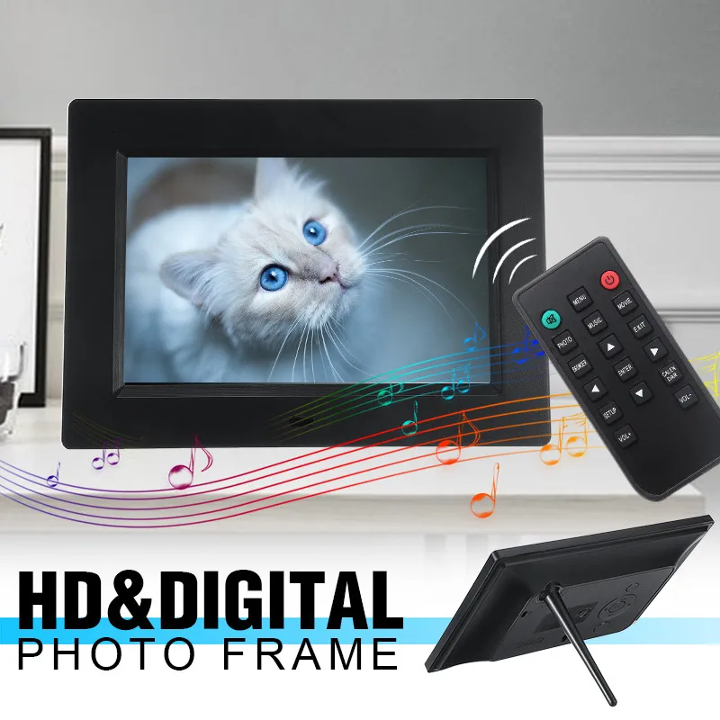 

Hot Sale 10 Inch Digital Photo Frame HD 1080P/720P LED Back-light Electronic Album Picture Music Video Good Gift