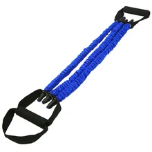 Yoga 3-трубка канат для перетягивания расширителей грудной клетки упражнения Фитнес вставку внутрь эластичного ремешка Портативный домашние тренировки тренировочные полосы сопротивления