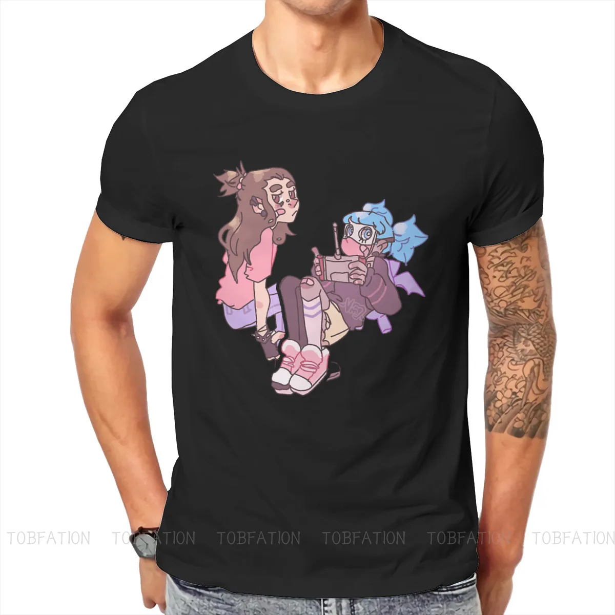 Kawaii убийц футболка с круглым воротником Салли лицо в маске мальчик ужас игра