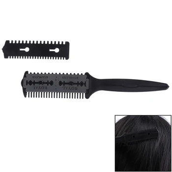 

Barber Hair Razor Comb Scissor Tools Bangs Brush Hairdressing Trimmers Hair Shaving Blades Cutting Thinning Beauty Styling