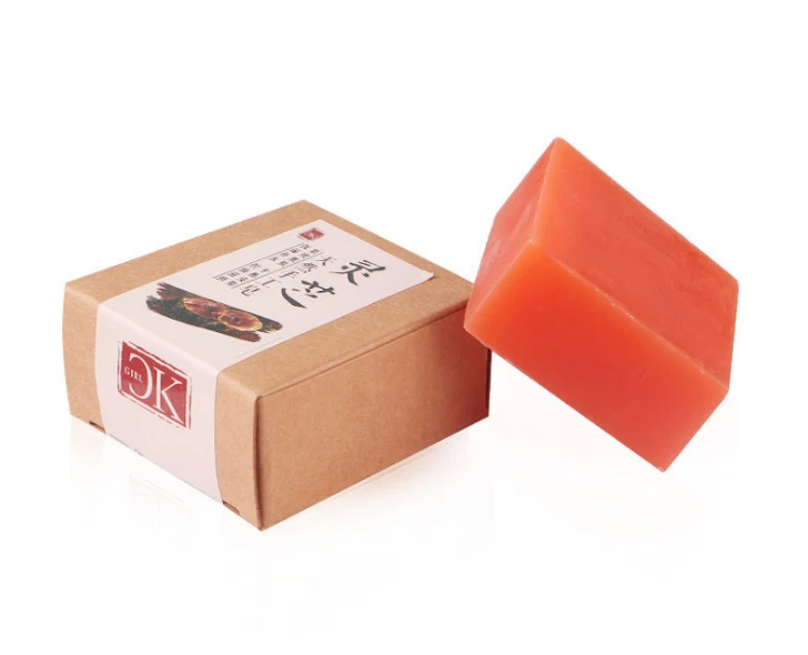 Sliding Kraft Drawer Paper Soap Box With Frosted PVC Sleeve,Kraft paper box packaging-PX1053