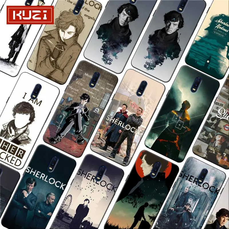 Phone Case for oneplus one plus 7 pro 7t 6 6t 5t Soft silicone Cover Sherlock Holmes |