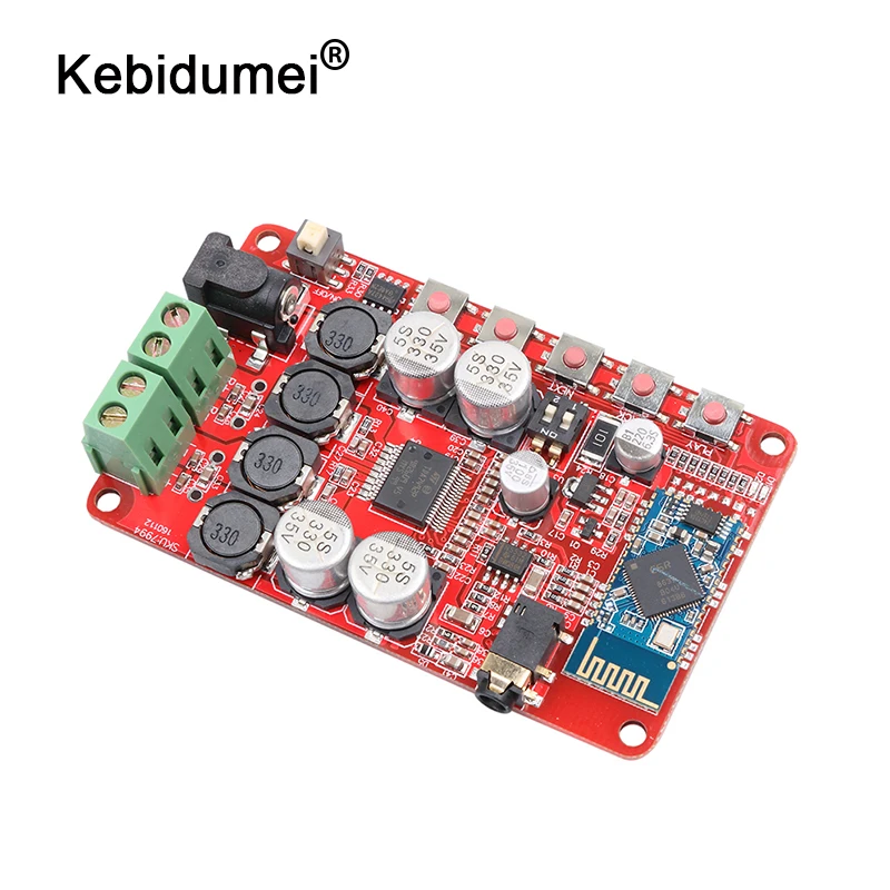Плата цифрового усилителя kebidumei TDA7492P 25 Вт + CSR8635 чип Bluetooth 4 0 BT аудио приемник