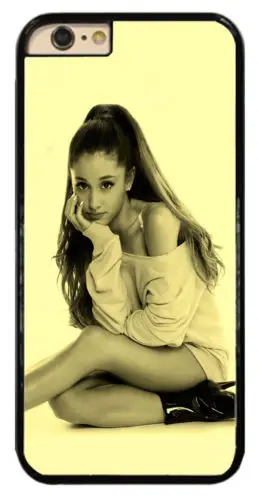 Чехол для телефона KETAOTAO Celebrity Singer Actress Ariana Grande s для iPhone 4S SE 5 5C 5S 6S 7 8 Plus X чехол из мягкого ТПУ резины и силикона - Цвет: Синий