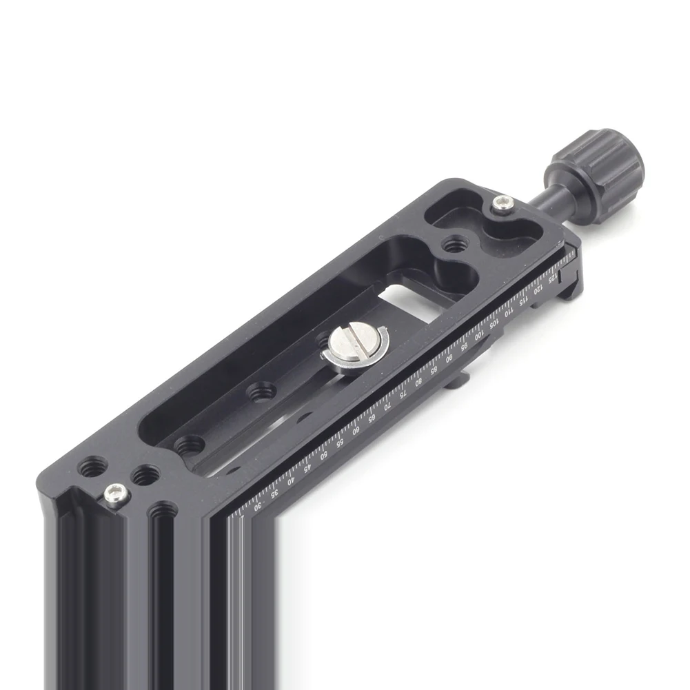 Knob Type Slide Multifunctional Camera Adapter Rail Long Bracket Aluminum Alloy Macro Panoramic Quick Release Plate Tripod Clamp