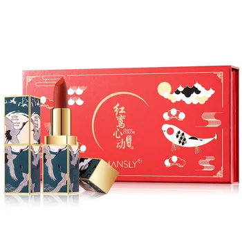 

6 Colors Makeup Lipstick Lip Set Gloss Long Lasting Moisture Cosmetic Lipsticks Kit Red Lip Matte/Moisture Lipsticks Waterproof