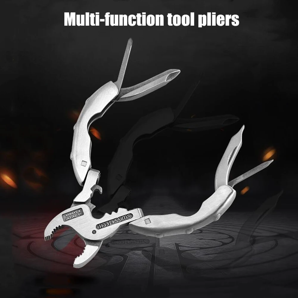 

Portable Multi-function Tool Crimping Pliers Hand Tool Electrical Wire Cable Cutters Cutting Side Snips Flush Pliers Mini Plier