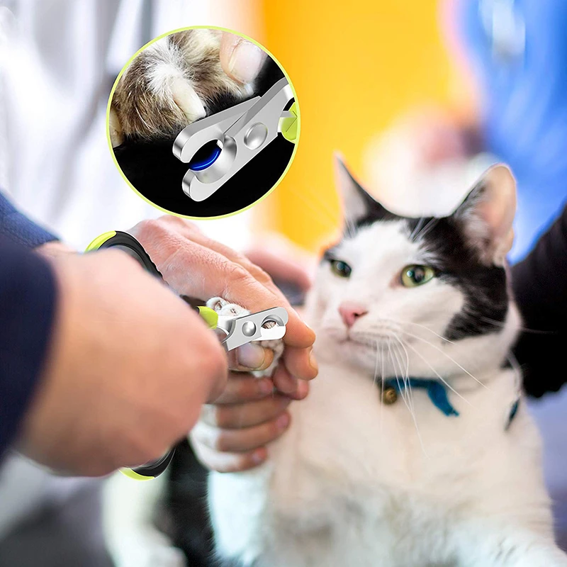 Benepaw Safe Efficient Pet Cat Nail Clipper Professional Comfortable Non-slip Cut Small Dog Nail Trimmer For Puppy Kitten Rabbit