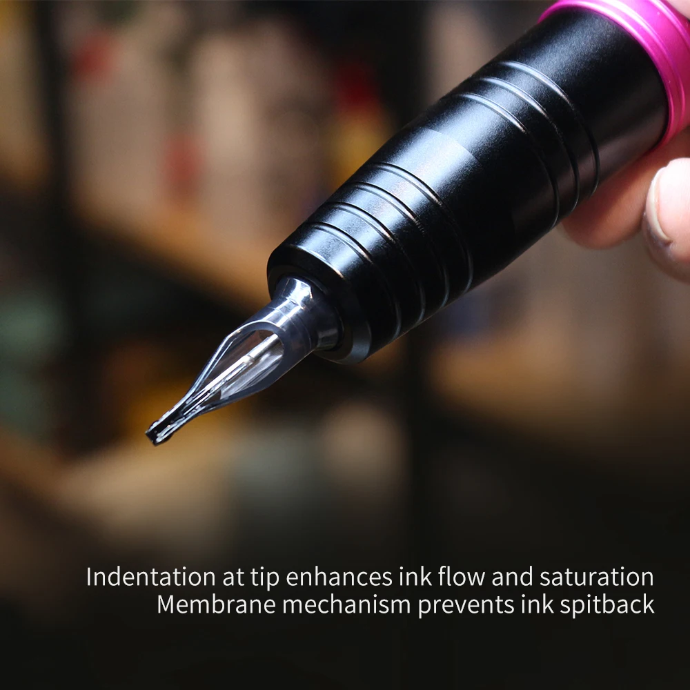 Новый дизайн тату картридж иглы 100 шт для машинного набора Поставка одноразовый