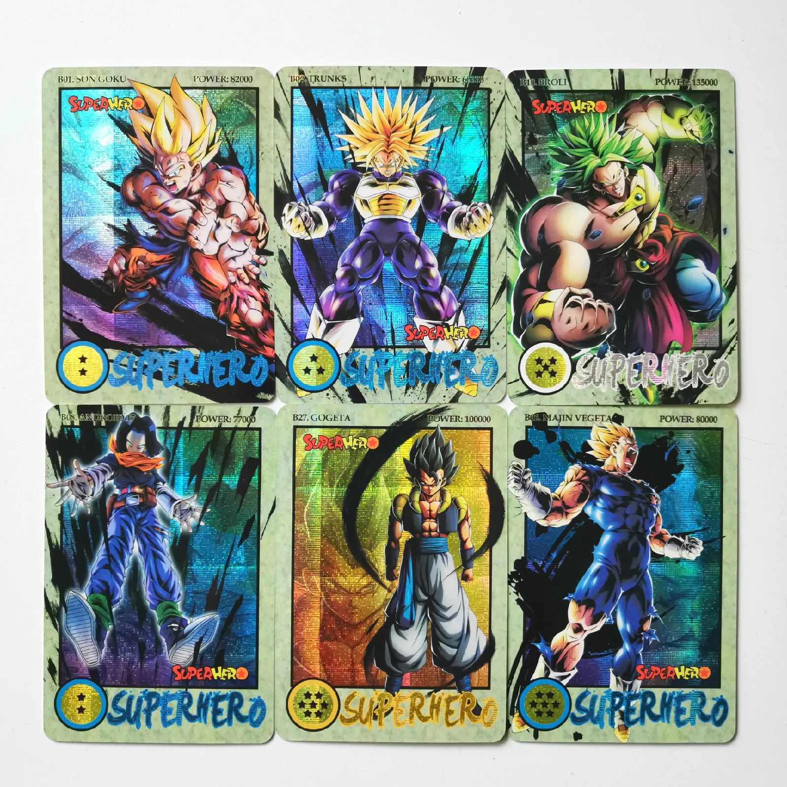 27 шт./компл. супер Dragon Ball Z чернила рельеф герои битва карты Ультра инстинкт Гоку Вегета игровая коллекция карт