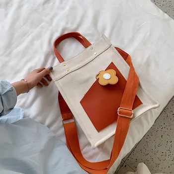 

NEW Fashion Fried Egg Canvas Bucket Bag Unique Design Large Capacity Tote Bag Crossbody Bag Width24cm Height 30cm Thickness 11cm